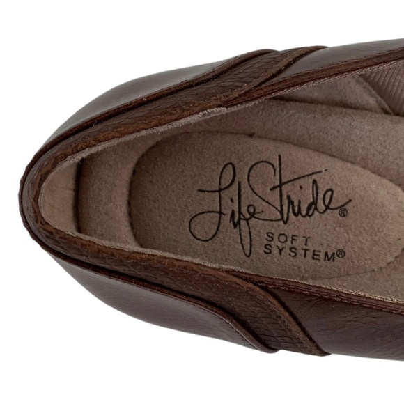 Life Stride Brown Ballet Shoes - Picture 10 of 11